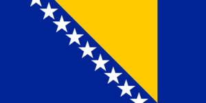 ボスニアの国旗の意味と由来（南ヨーロッパ）