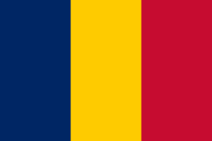 チャド共和国の国旗