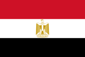 エジプト・アラブ共和国の国旗
