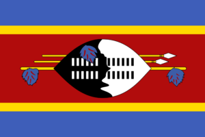 スワジランド王国（エスワティニ王国）の国旗