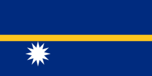 ナウル共和国の国旗の意味と由来（オセアニア）