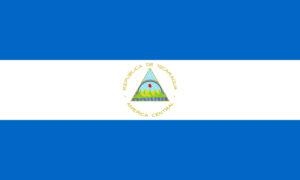 ニカラグア共和国の国旗