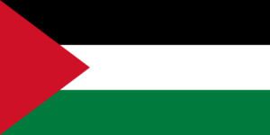 パレスチナ自治区の国旗の意味と由来（中東・近東・西アジア）