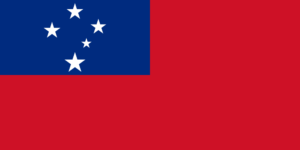 サモア独立国の国旗の意味と由来（オセアニア）
