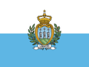 サンマリノ共和国の国旗の意味と由来（南ヨーロッパ）