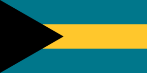 バハマ国の国旗の意味と由来（中央アメリカ）