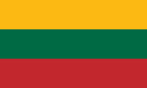 リトアニア共和国の国旗の意味と由来（北ヨーロッパ）