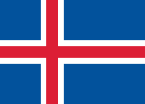 アイスランド共和国の国旗