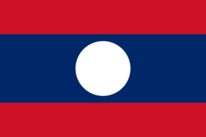 ラオス人民民主共和国の国旗の意味と由来（東南アジア）