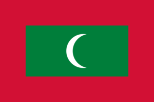 モルディブ共和国の国旗の意味と由来（南アジア）