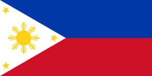 フィリピン共和国の国旗の意味と由来（東南アジア）