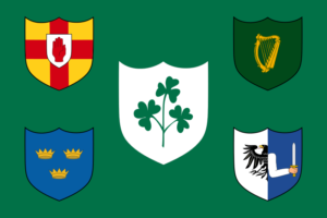 ラグビーアイルランド代表の旗