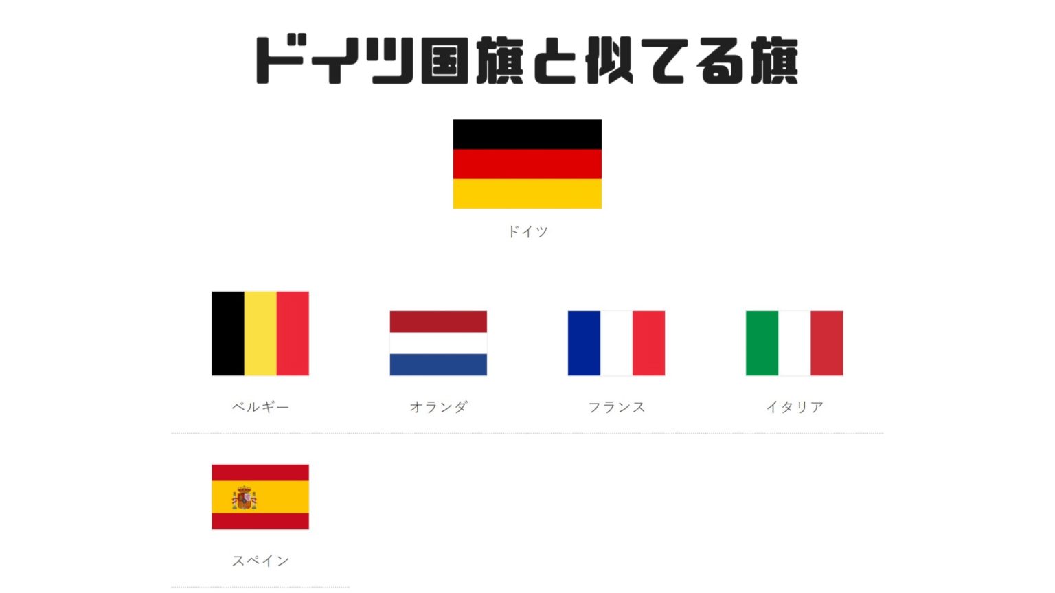 ドイツの国旗