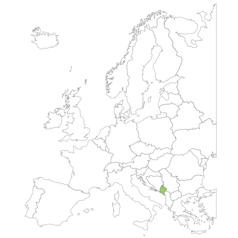 モンテネグロ国旗の意味と由来、似てる国旗は?
