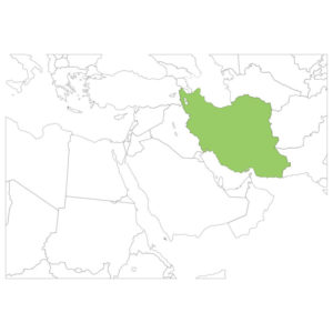 イランの場所